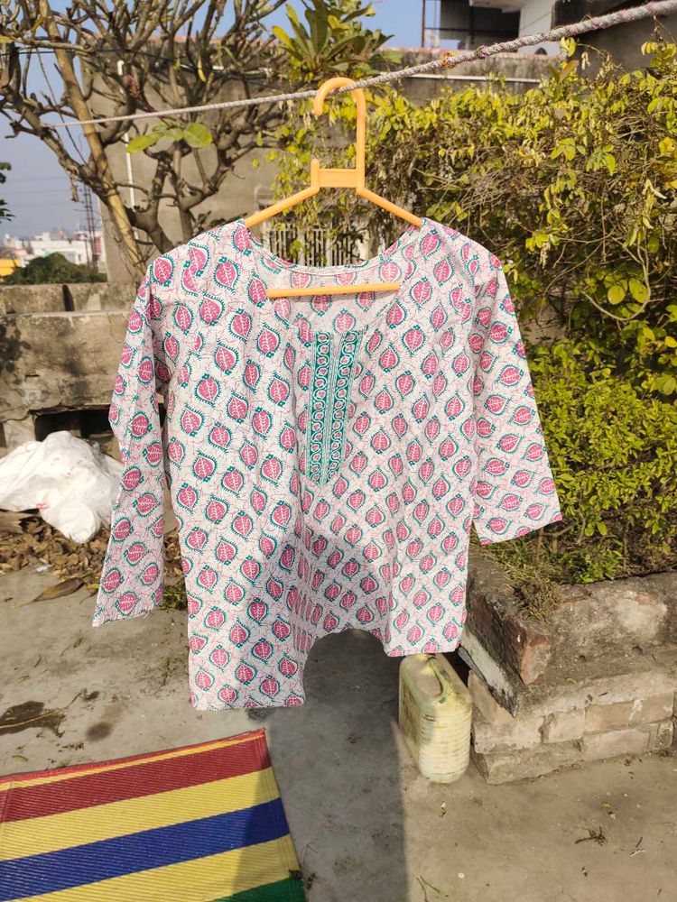 Printed Short Kurti
