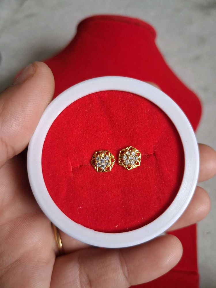 Stud Earrings 22crt Gold