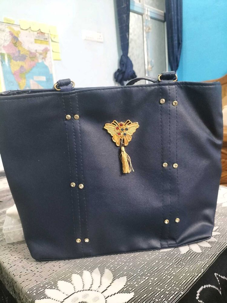 Blue Handbag