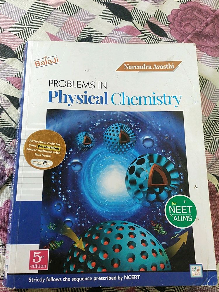 Neet, Problems In Physical Chemistry, Shree Balaji