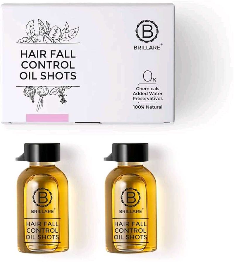 Brillare Hair Fall Control Oil Shots - Pack Of 2