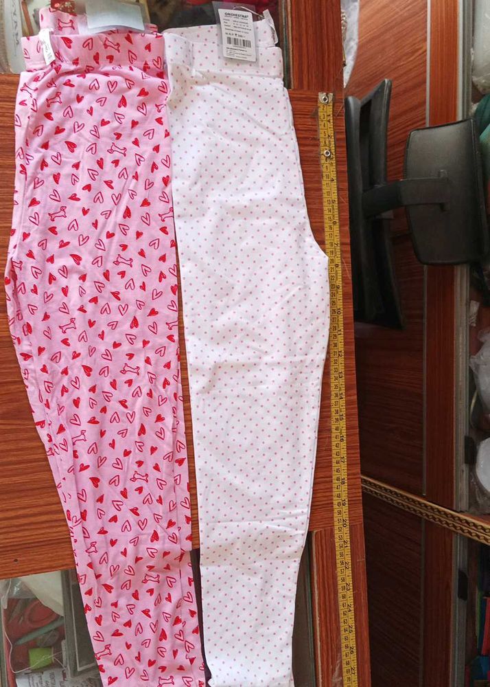 2 Set Girls Leggings and Night Pyjamas