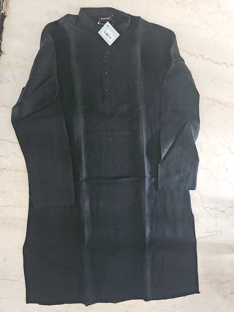 Men&#39;s Black Kurta