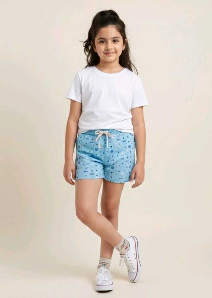 Buy 1 Get 1Floral Print Shorts Pant S Size