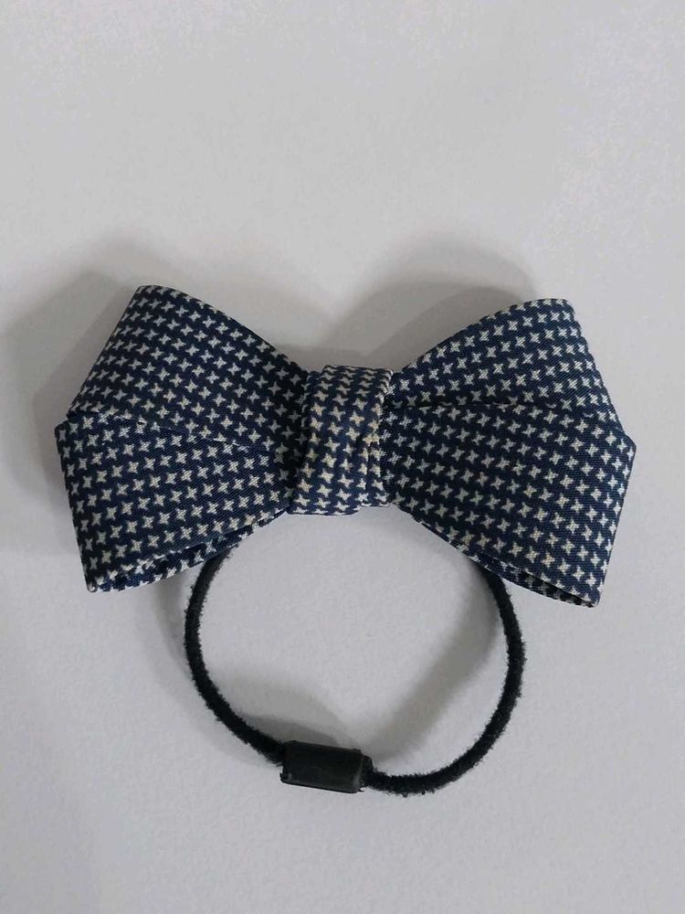 Navy Blue Hair Tie