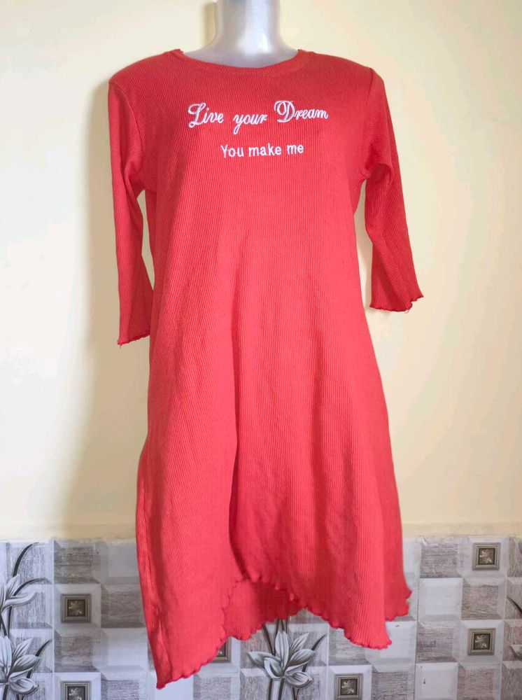 Size M 🎁Buy 2 Get 1 Free 🎁Casual Red Dress
