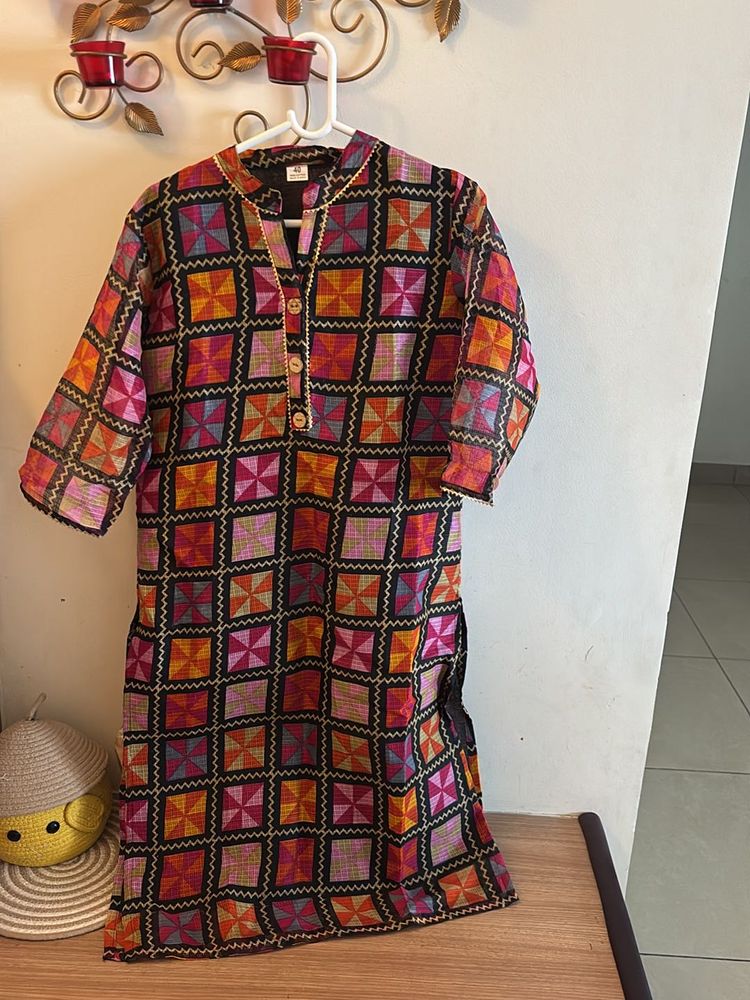 Fulkari Printed Rajasthanni Kurta