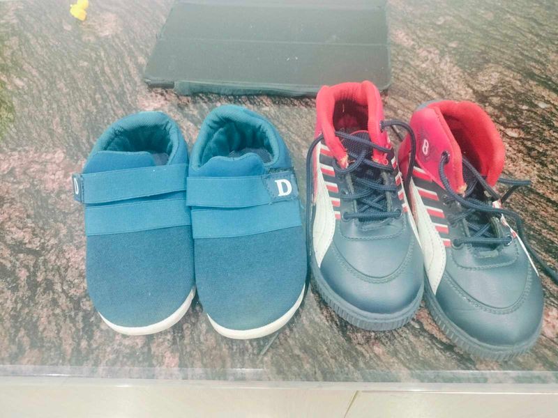 Combo Of 2 Pair Toddler Shoes Coin Fix