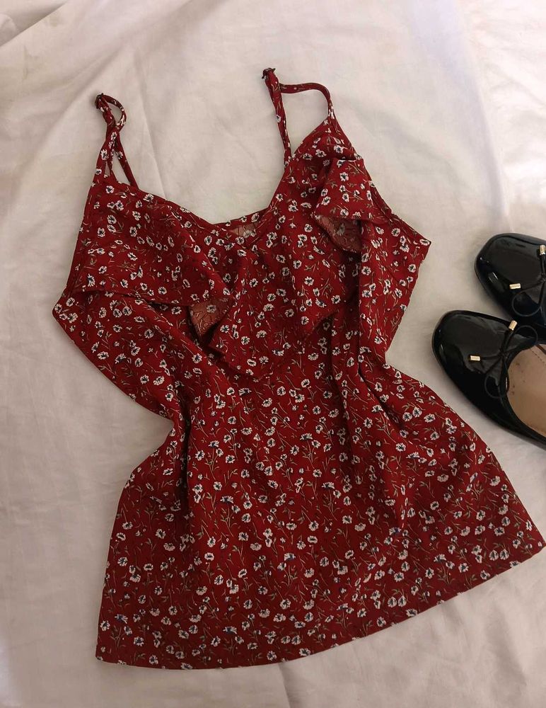 Ruffle Cami Top