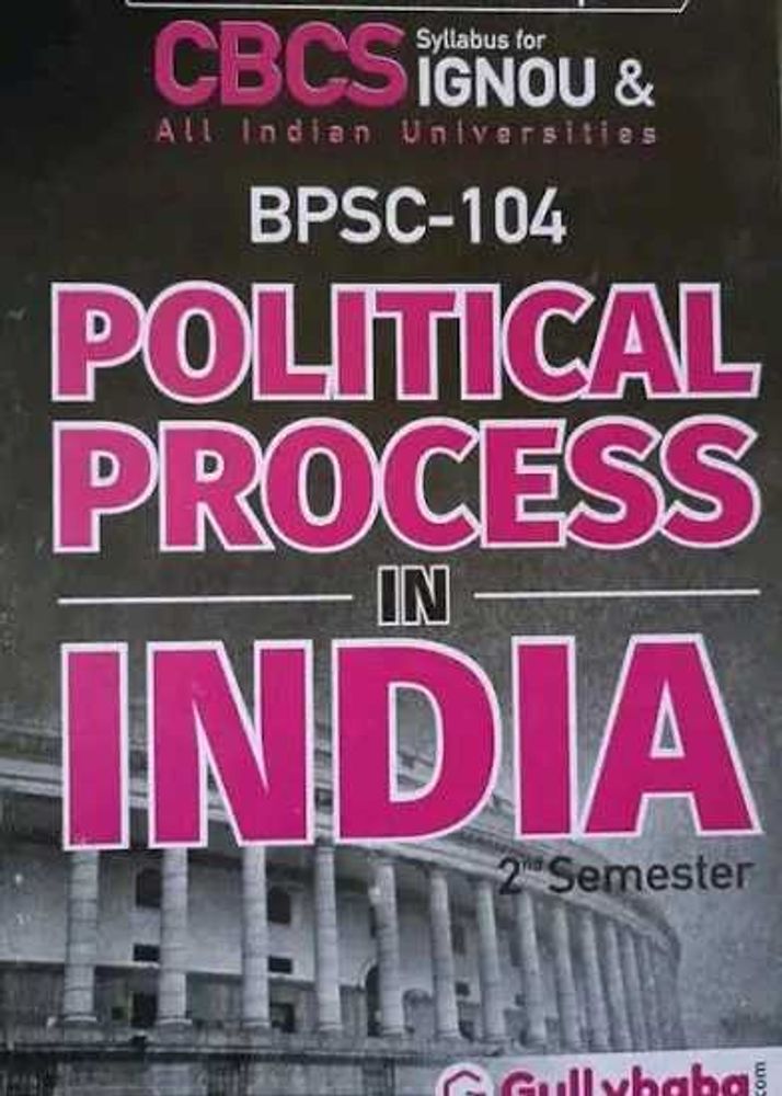 IGNOU BPSC-104