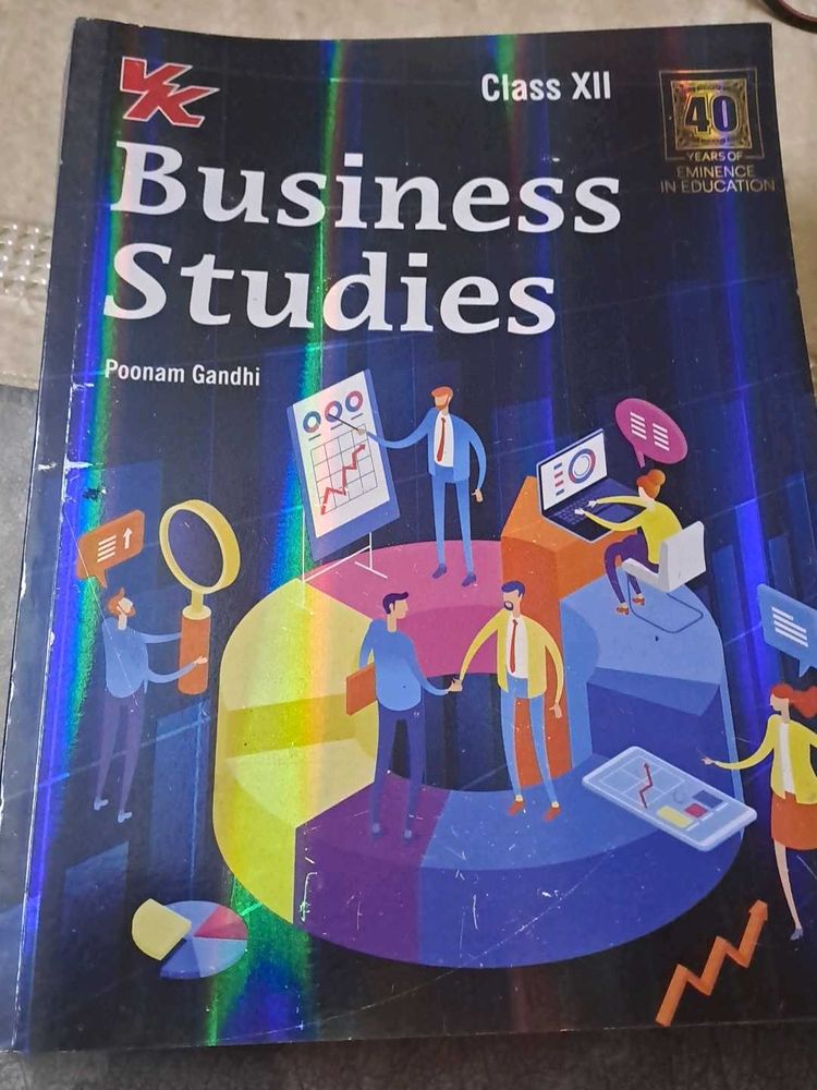CLASS 12 BUSINESS STUDIES BOOK OF POONAM GANDHI