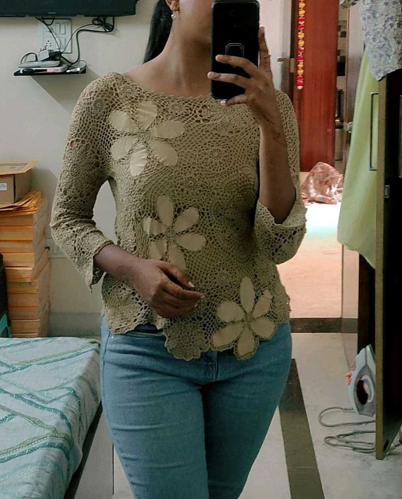 Korean Mesh Top