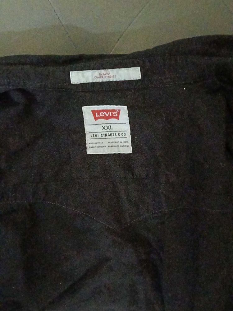 Levi's XXL Brown Shirt