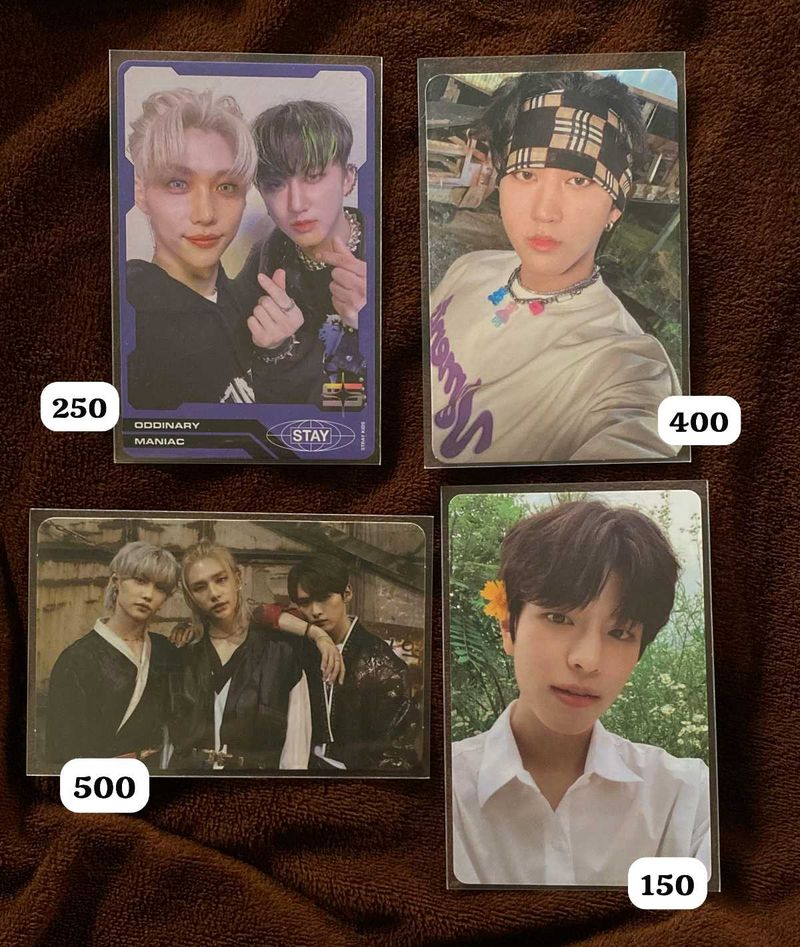 Stray Kids Photocards