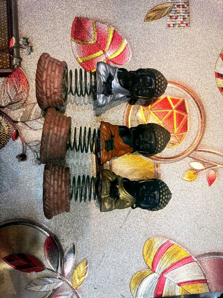 Buddha Spring Figurines (Set of 3)