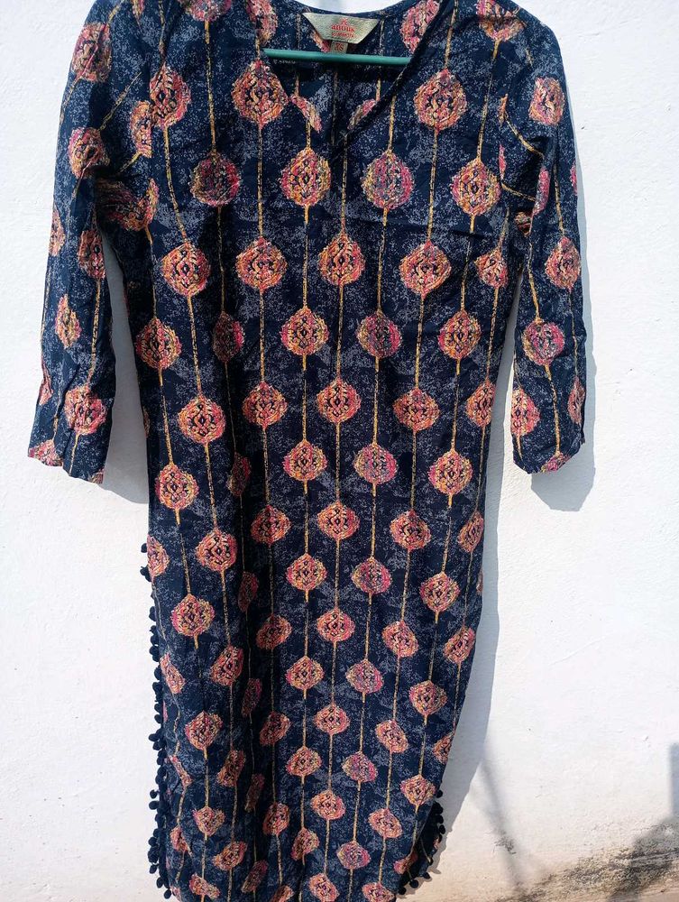Kurti +Saree