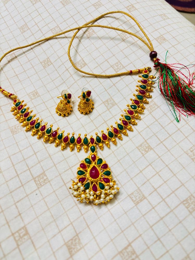 Kundan Necklace Set