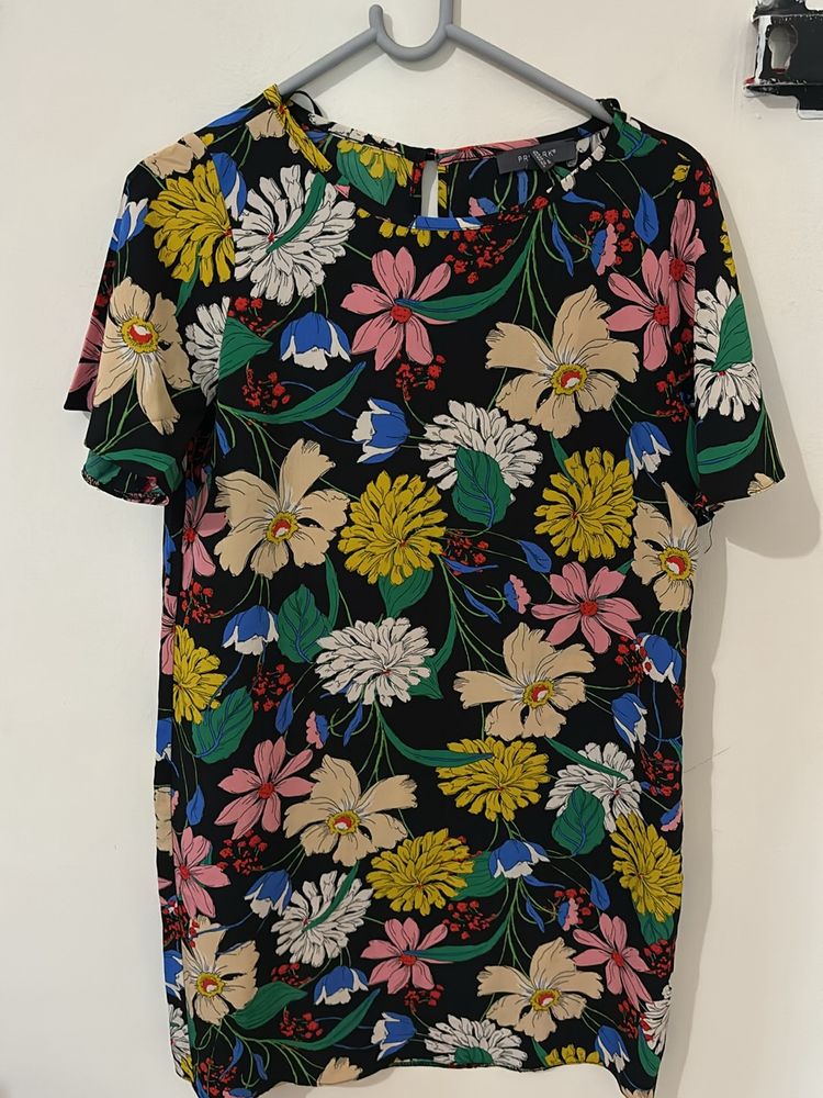 Imported Floral Print Dress
