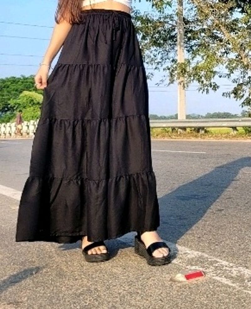 Black Maxi Skirt