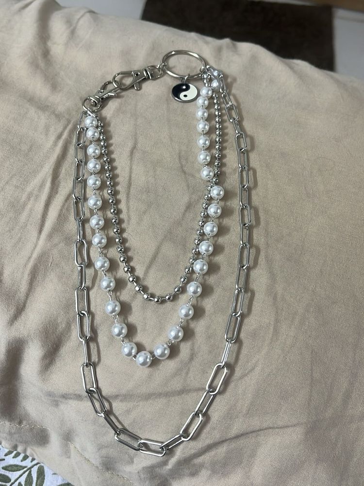 Layered Yin Yang Necklace