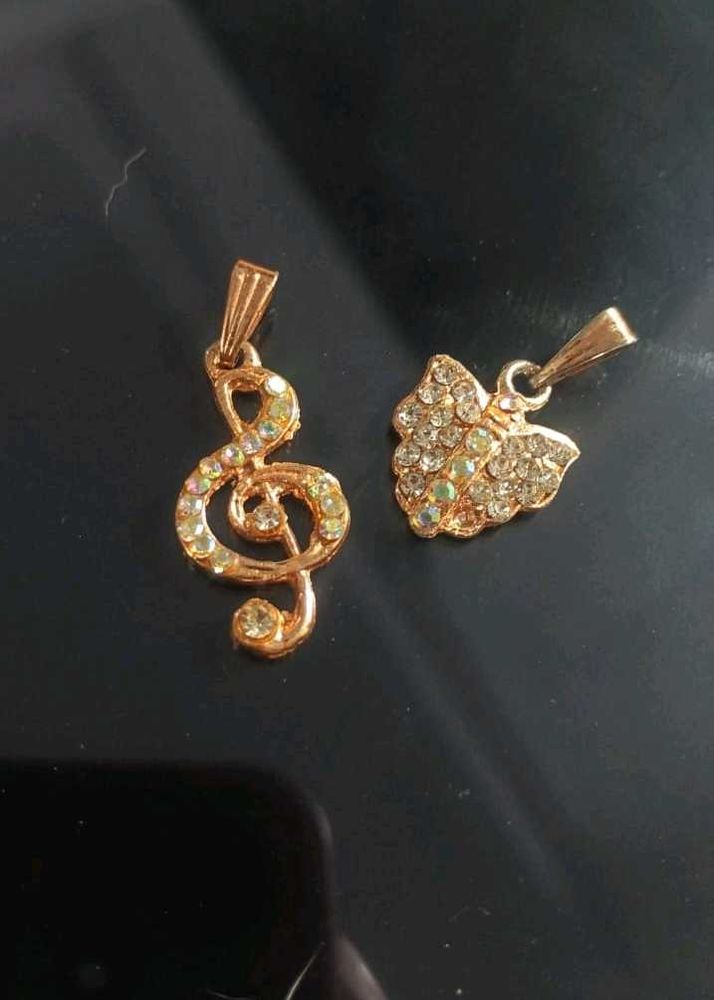 Sparkling Music &amp; Butterfly Pendants