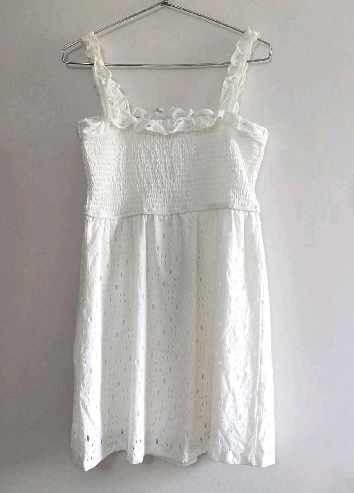 White Eyelet Sundress