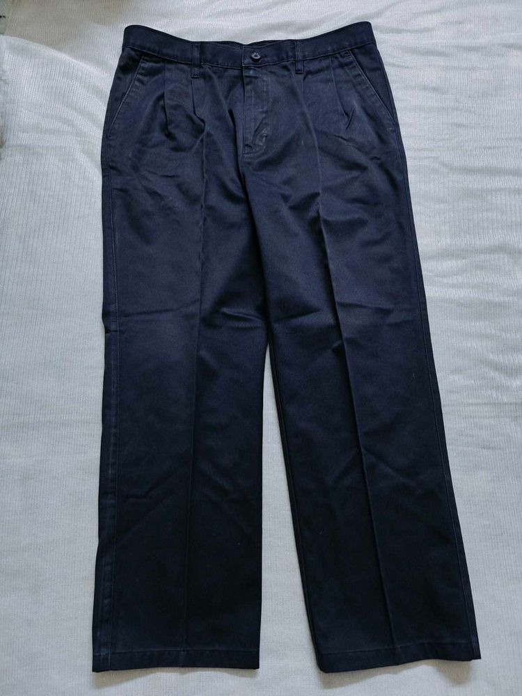 Men's Navy Blue Trousers