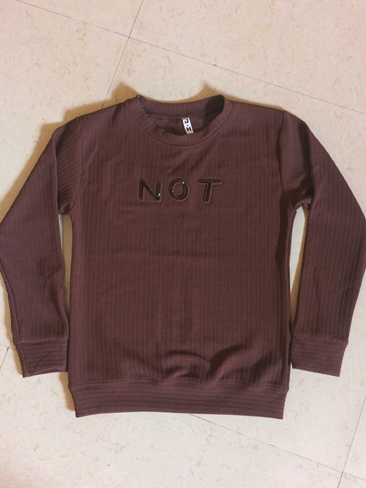 Cute Brown Kids&#39; Top