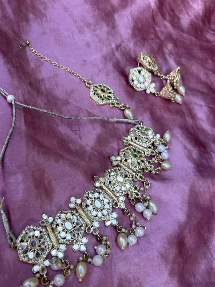 Mirror Jewellery Set