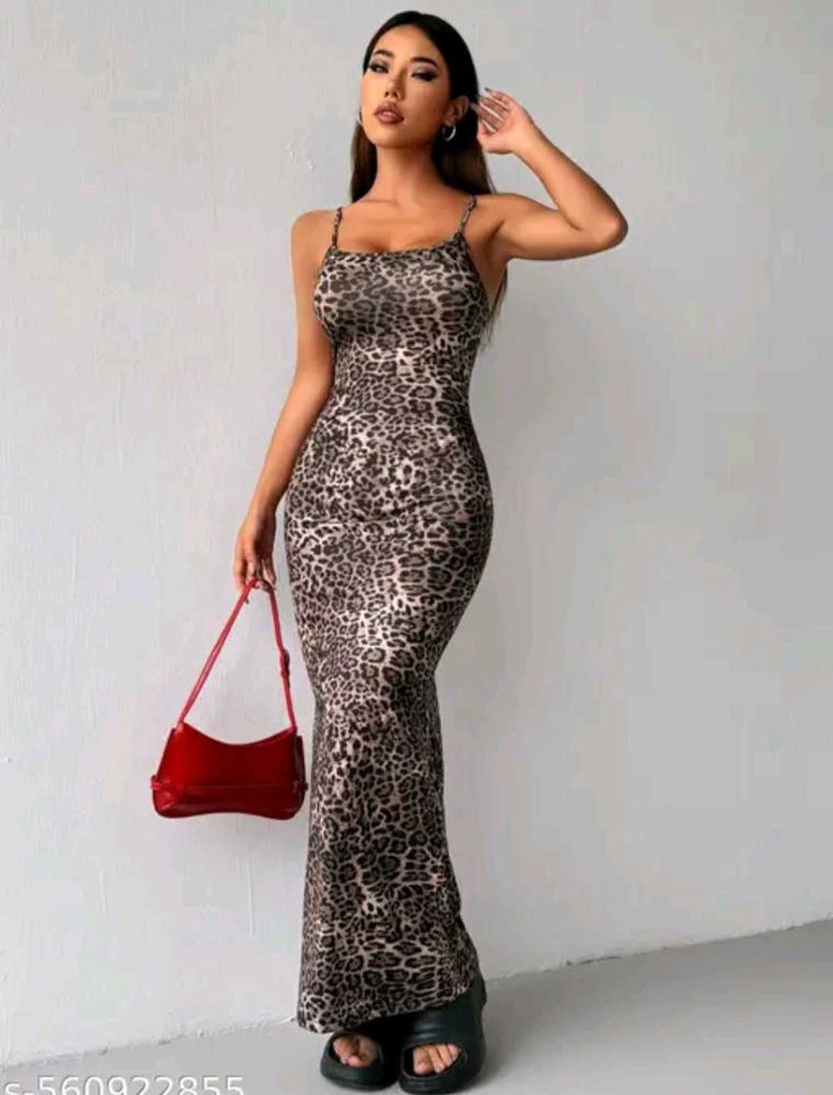 Animal Print Bodycon Dress