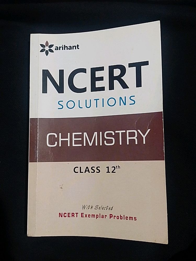 NCERT SOLUTIONS CHEMISTRY CLASS 12