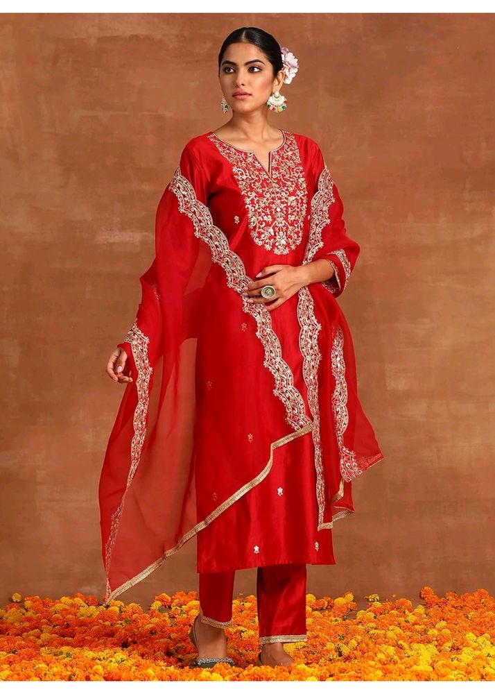 Karwa-chauth Special Red Suit ❤️😍