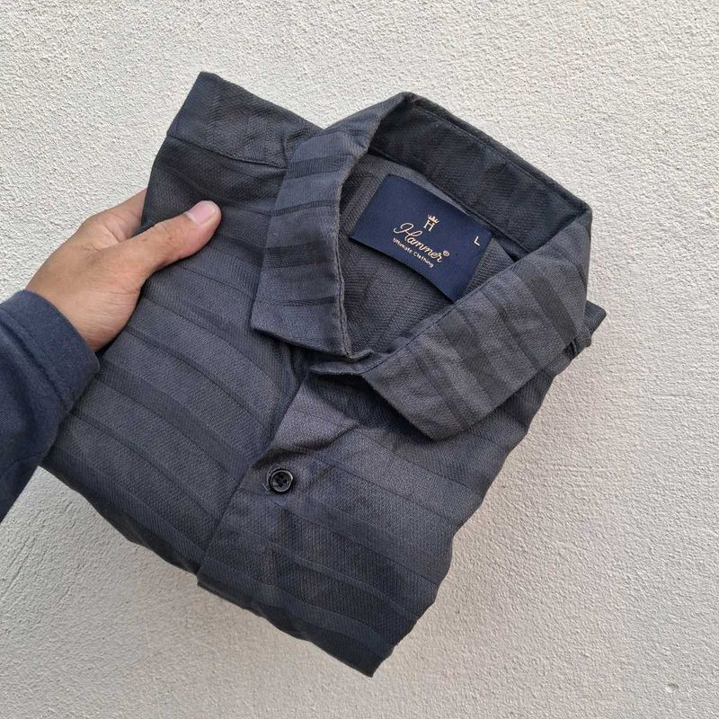 Hammer Striped  Shirt - Size L