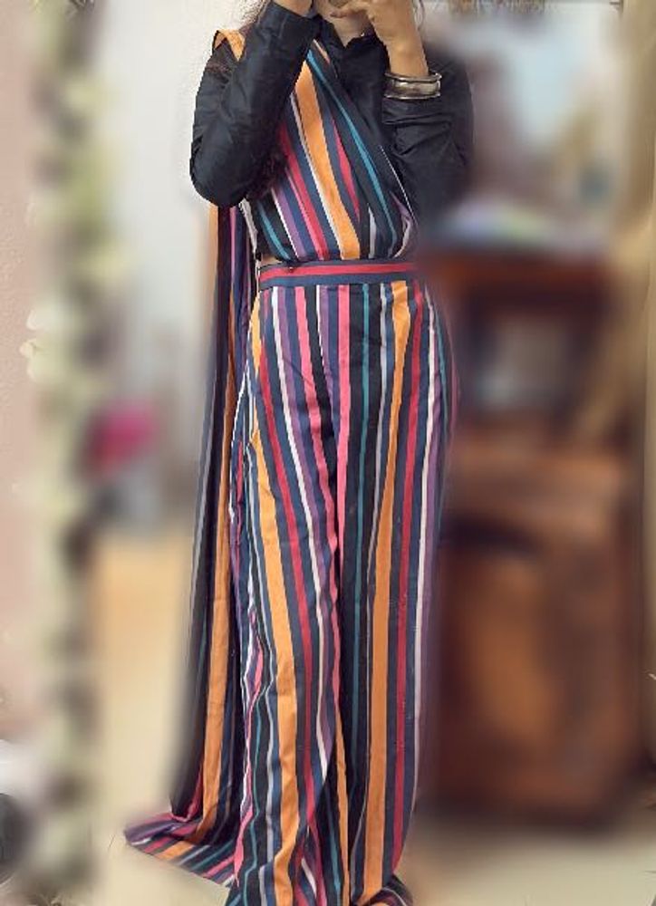 plazo saree