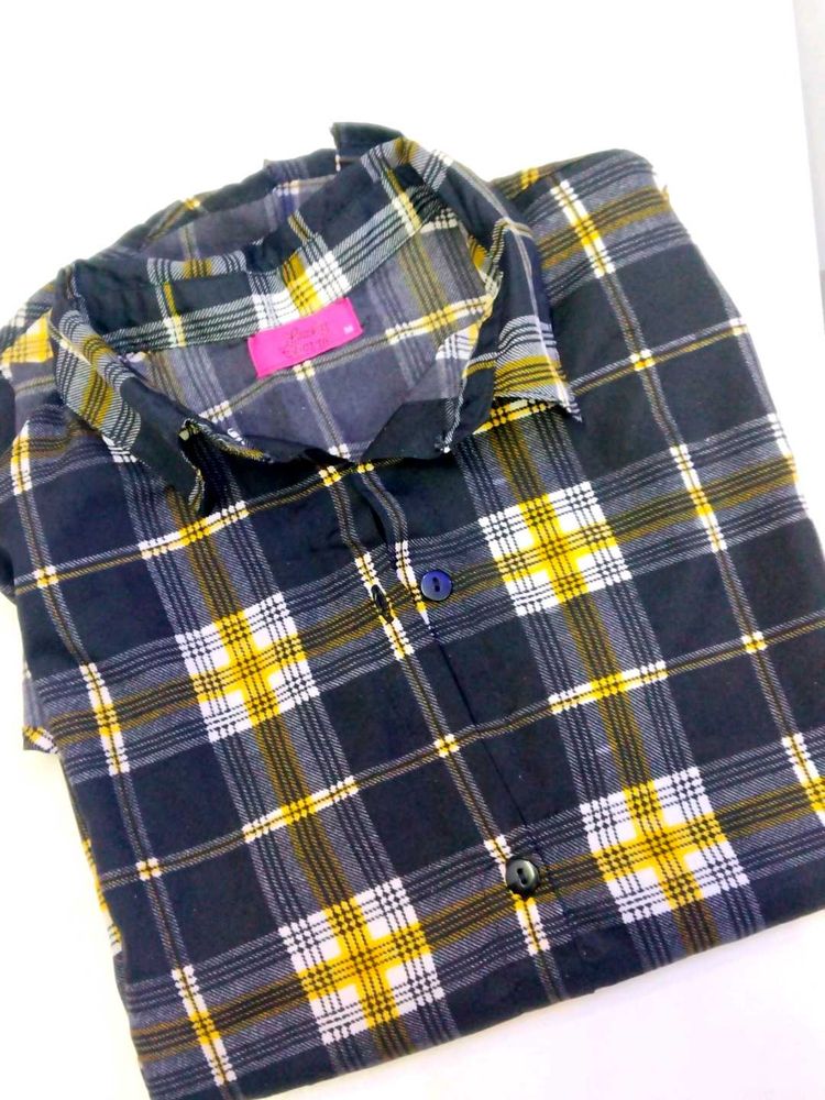 Plaid Flannel Shirt