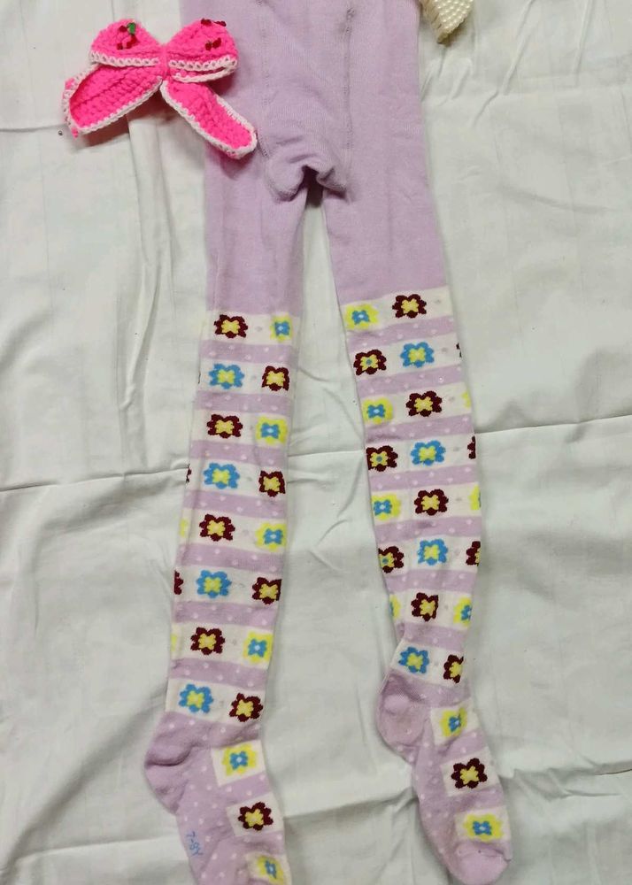 💜Cute Kids' Patterned Tights💜