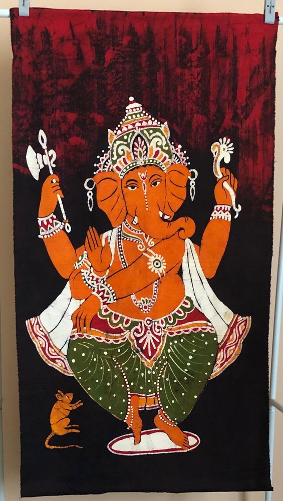 Handpainted Ganesha Painting