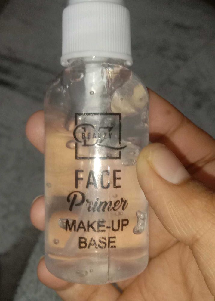 Face Primer, shampoo, contour stick