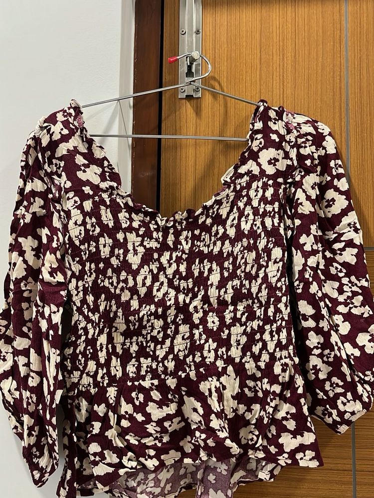 Floral Print Top
