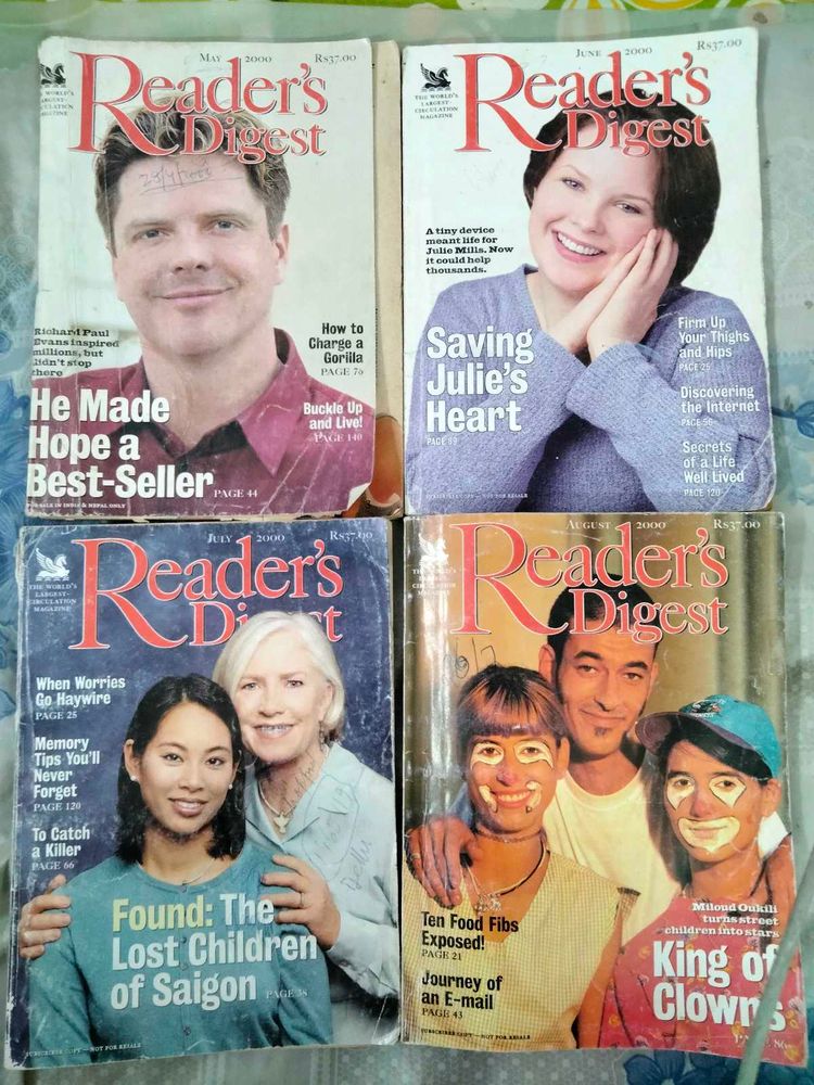 Readers Digest (4 copies)