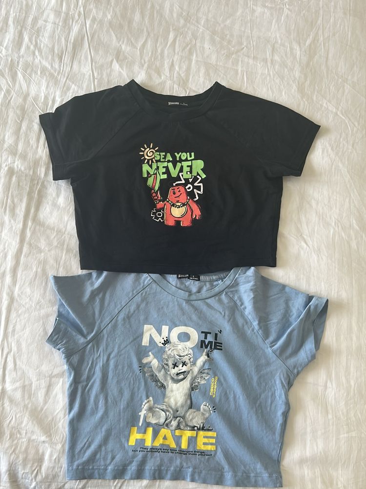 Bonkers Corner Set Of 2 Baby Tees