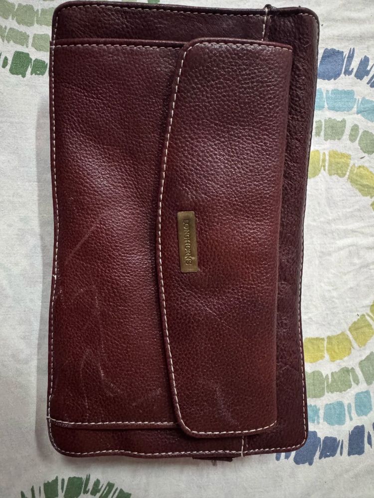 Burgundy Leather Wallet
