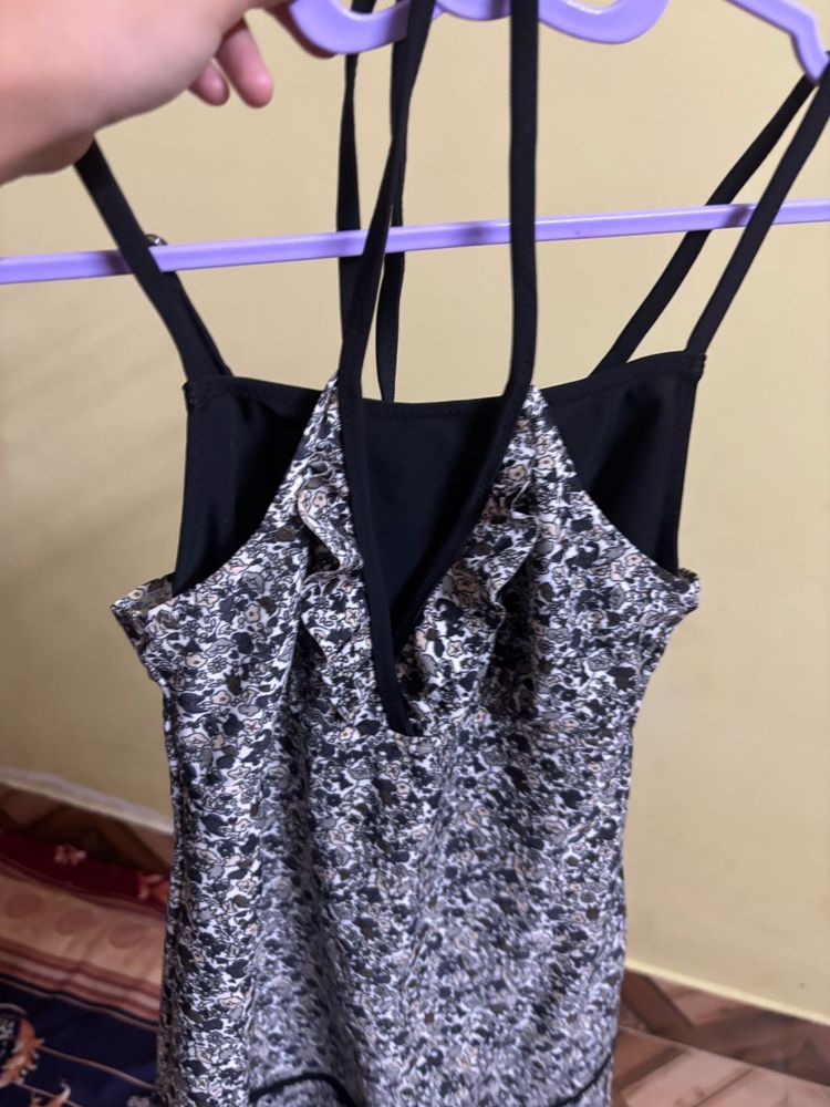 Floral Print Halter Sundress