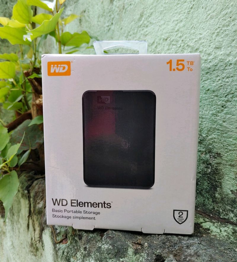 WD 1.5TB External Hard Disc Drive