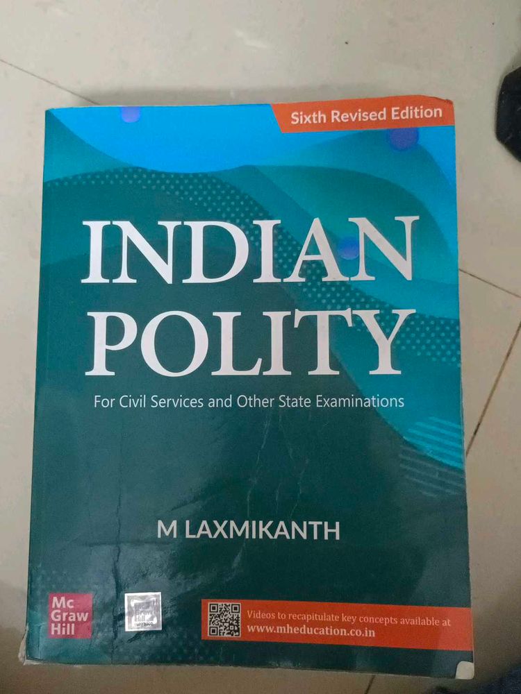 Indian Polity by M Laxmikanth (6th Edition)
