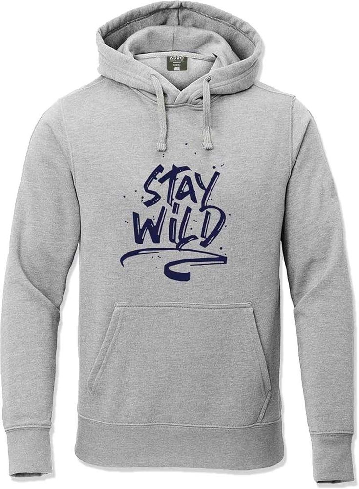 Adro Stay Wild Graphic Hoodie, S SIZE