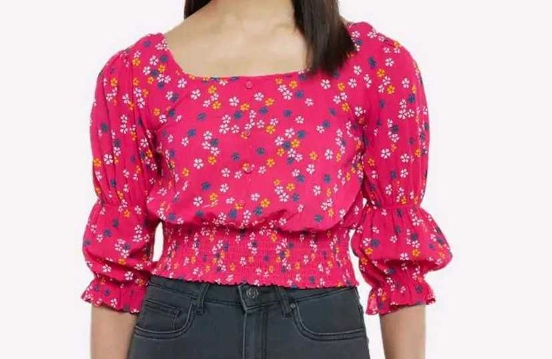 Floral Print Top