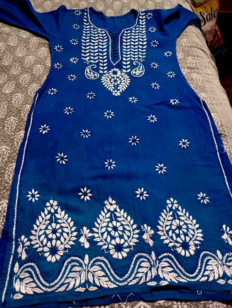 Chicken Kari Kurti Free With Saree