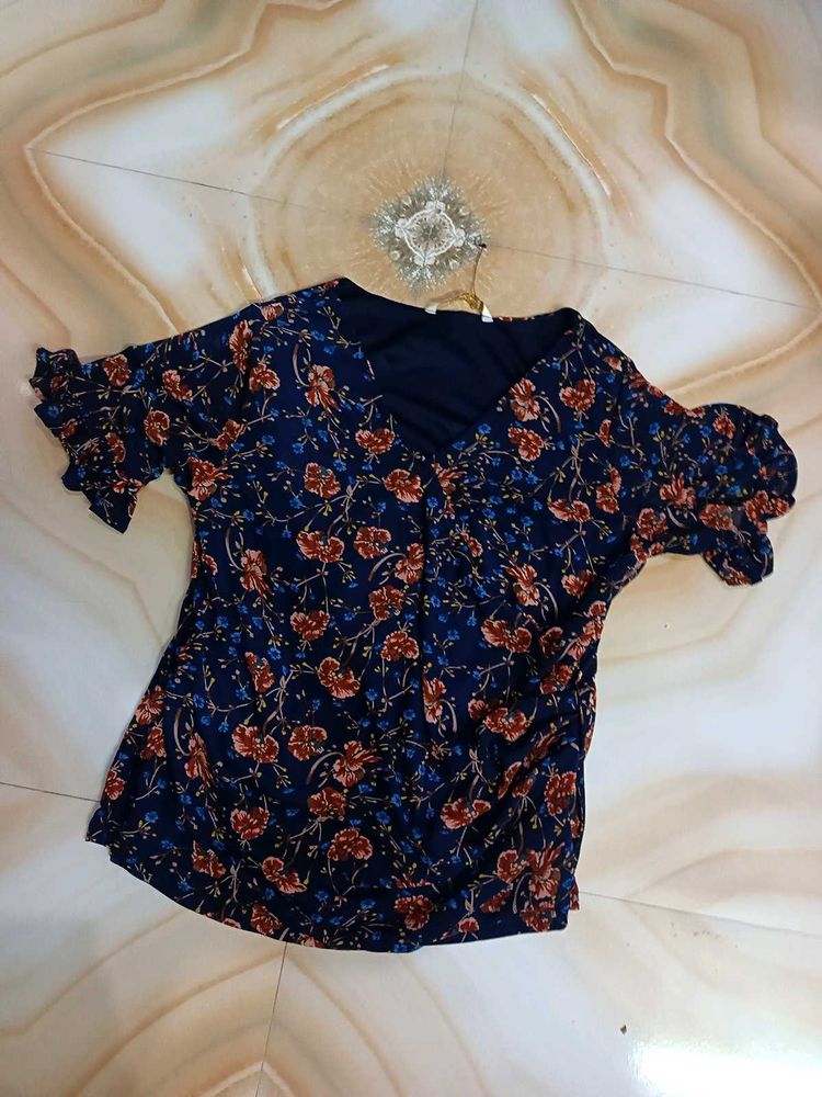 Floral Print Top