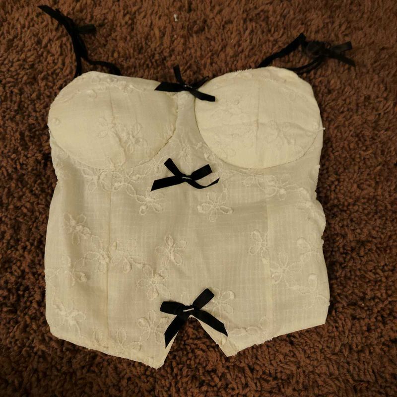 Lace Corset Top vintage h&amp;m